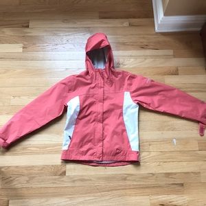 Coral kids rain coat from Columbia